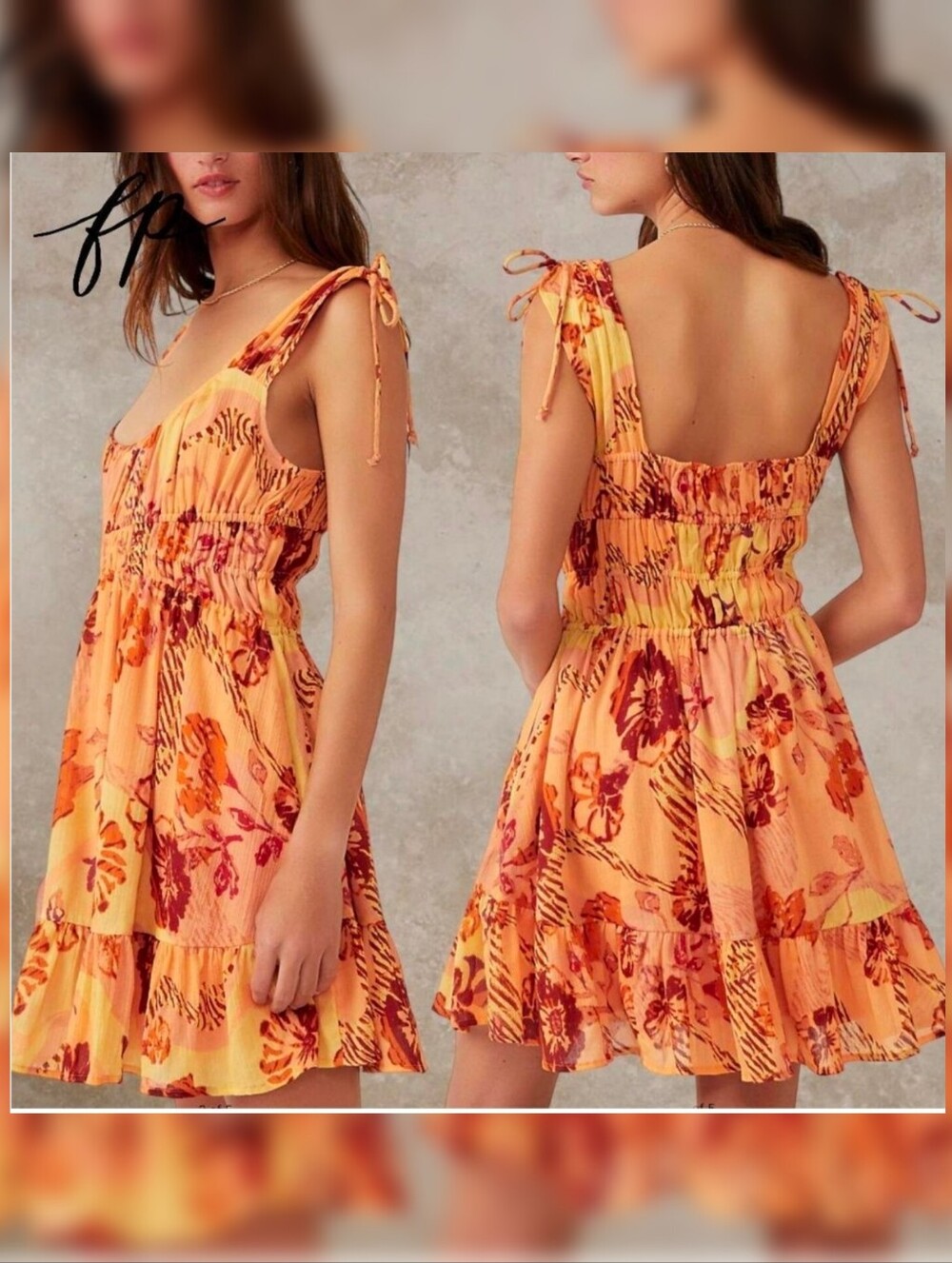 Free People Vernon Mini Dress XS